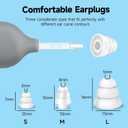 Ears Pressure Relief for Airplane Travel Essentials, Gifts for Men Women Who Like Travel as Christmas Gift, Stocking Stuffer, Gray