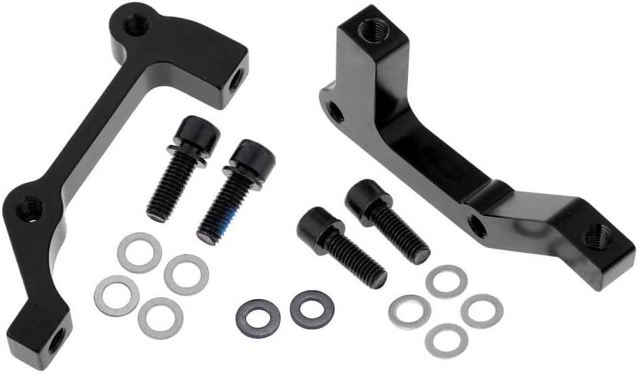 Pair of Disc Brake Caliper Mount Adapter Gear Parts Accessories is/Post Front 180/203mm Rear 160/180mm