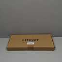 Litever Under Cabinet LED Lights Kit Dimmable by AC in-Wall Dimmer. Plug or Direct Wire LED Driver. Super Bright Linkable Lighting Strip for Kitchen Cabinets Counter. 35W 2000 Lumen. Warm White 3000K