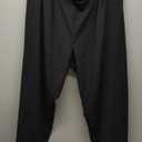 Pants for Women Elastic High Waisted Long Straight Business Casual Work Pants Trousers with Pockets, Size XL