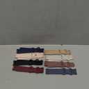 Vancle Band for Fitbit Charge 6 Bands/Fitbit Charge 5 Bands Women Men[8 PACK], Classic Soft Sport Straps Wristbands (Small, Light pink+starlight+smoky purple+milk tea+black+wine red+navy blue+blue gray)