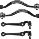 Front Lower Forward and Rearward Control Arms Kit Fit for 2007-2012 Ford Fusion Lincoln MKZ Mercury Milan with Ball Joint Front Suspension Kit - Driver and Passenger Side K620492 K620493 K620149