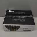 Glass Spice Jars with Label and Black Lids (24 x 4oz) Spice Containers with 240 Labels, Shaker Inserts, Steel Funnel, Empty Square Empty Square Seasoning Organizer