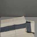 ZeeMart 2 Packs Cotton Boho Throw Pillow Covers 16x16 Inch Contrast/Charcoal, Soft Farmhouse Decorative Couch Pillow Cases Dark Grey Cushion Covers for Sofa Bed Living Room Home Decor