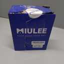 MIULEE White Sheer Curtains 84 Inches Long, 4 Panels Set, Light Filtering Rod Pocket Voile Drapes for Living Room and Bedroom, Airy Soft Fabric Window Treatments, 42 x 84 Inches