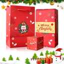 Yiishuiil 12pcs Surprise Box Gift Box, 2026 Christmas Explosion for Money, Pop Up Money Gift Box for Cash Gift, Christmas (Red)