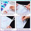 4 Pcs Suicide Prevention Posters Teal and Purple Ribbon Suicide Awareness Autograph Poster 5 x 5ft Photo Props Backdrop Motivational for Fundraiser Charity Event School Social Public Activity Supplies