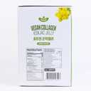 Vegan Collagen Konjac Jelly (Green Grape Flavor) 120g x 10 Packs  Low-Calorie Fruit Gel Snack, Gluten-Free, Plant-Based, 7 kcal per Pouch