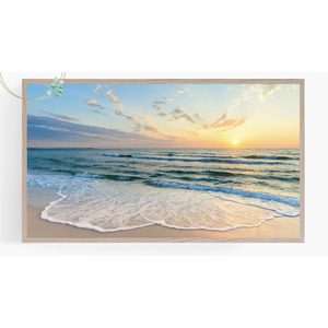  Large Canvas Wall Decor For Living Room Wall Art For Bedroom Office Wall Decorations Print White Ink-Wash Flower-Shaped Wooden Frame Artwork Stretched and Frame Posters Home Decor 24"X48"