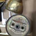 3 Pack Stainless Ball Door Knobs with Lock and Key - Round Ball Entry Lock Interior/Exterior Door Knob for Bedroom/Bathroom