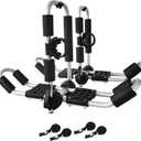 J-Style 4-in-1 Roof Rack - Kayak, Canoe, Surfboard & Ski Board Carriers for SUV & Car