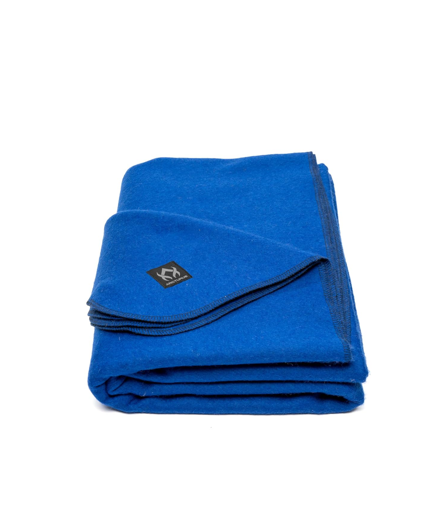 Arcturus Military Wool Blanket - Warm, Thick, Washable - Great for Outdoors, Camping, Stadium Blanket, Picnics, Travel - Car & Bushcraft Survival Kits, Large 64in x 88in 4.5 lb