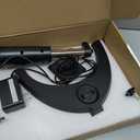 Light Therapy Lamp, 12000 Lux Full Spectrum 3 in 1 Therapy Lamps LED Sunlight, Adjustable 10 Brightness 5 Color Modes, Timer, Height, Angle& Detachable Stand, Black