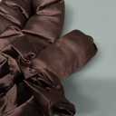 Jumbo Heatless Hair Curler Set-Satin Heatless Curls Overnight, Jumbo Curling Rod Headband, No Heat Curlers To Sleep in (Brown)