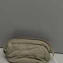 BAGSMART Makeup Bag Travel Toiletry Bag, Puffy Padded Make Up Bags for Women Makeup Organizer Case, Wide-open Pouch Purse Travel Essentials Toiletries Accessories Brushes, Camel