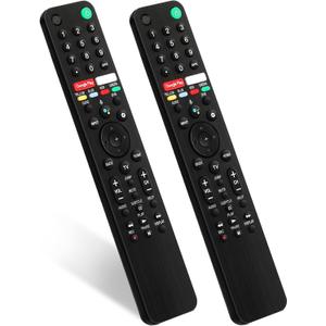 RMF-TX500U Smart TV Remote 2 Pack for All Sony TV/Sony Bravia TV Voice Remote, RMF-TX500U Replacement Remote for XBR/KD/XR Series X900H X800H X950G X850G 55A8H X750H Etc, 