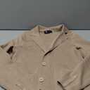 Women's Long Sleeve Casual Blazer Work Office Bussiness Jacket with Pocket S