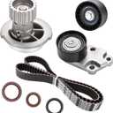Nakuuly Timing Belt Kit with Water Pump Compatible with 2004 2005 2006 2007 2008 Chevrolet Aveo Aveo5 1.6L L4 DOHC 16V Engine