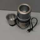 Secura Electric Coffee Grinder and Spice Grinder with 2 Stainless Steel Blades Removable Bowls