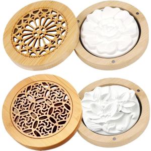 4Pcs Aroma Stone Set, Passive Diffuser, Passive Diffusers for Essential Oils Suitable for Create a Spatial Atmosphere