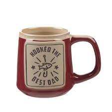 Pavilion Gift Company- Best Dad - 15 oz Ceramic Mug Dad Father Daddy Father's Day Gift Golf Golfing Kitchenware