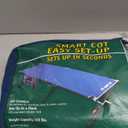 Rio Gear Foldable Polyester Camping Cot, Blue