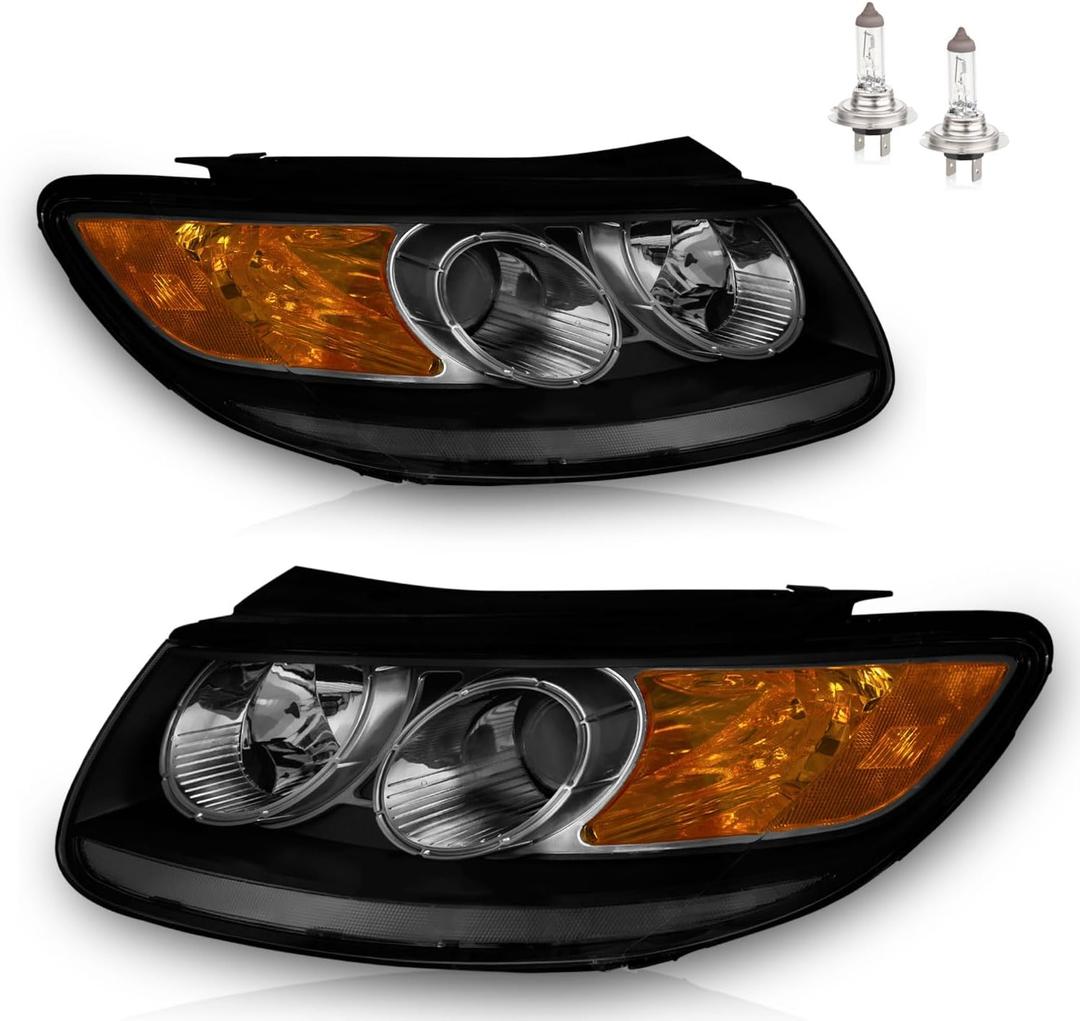 Vizotae Headlights for 2007-2009 Hyundai Santa Fe