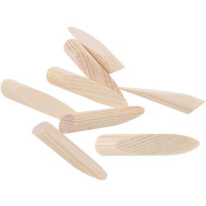 AUTOTOOLHOME 100 Pack Solid Wood Pocket Hole Plugs Pine for Pocket Hole Jig Woodworking Tool with a Storage Case(100)