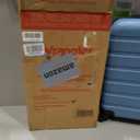 Wrangler Hardside Spinner Luggage, Blue Heaven, Carry-On 20-Inch, 22-inch