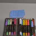 Jar Melo Dustless Chalk for Kids, 12 PCS Sidewalk Chalk Set with Holder, Washable and Non-Toxic, Colored Chalk for Chalkboard, Easy Grip Jumbo for Sidewalk Drawing, Blackboard, Outdoor Art Play 3+