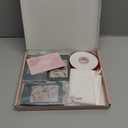 UNIQOOO 8 Pcs Christmas Instax Green Acrylic Picture Frames 8.6 * 5.4cm Polaroid Picture Ornaments, Blank Double-Sided Picture Frames for Polaroid Film, Hanging Photo Ornaments for Xmas Tree (8Pcs 3.4*2.1 inch)