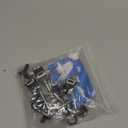 Nilight 5 Pack 6Pin Heavy Duty Rocker Toggle Switch 15A 250V 20A 125V DPDT 6 Pin ON/Off/ON Switch Metal Bat Waterproof Boot Cap Cover