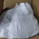 Amazon Basics Down-Alternative Pillows for Stomach and Back Sleepers, Soft Density, Machine Washable, 20 x 36 inches, White, 2-Pack, King