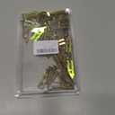 PAGOW 80 Pcs Self-Drilling Anchors, Ancors and Screws for Heavy Duty, Metal Screw Anchors Kit, No Drill and Holes in Wall (40 Pcs Steel Anchors 0.47"x1.57" + 40 Pcs Zinc Screws 0.31"x1.57") (Gold)