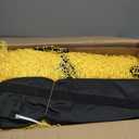 Apex Sports Portable 22ft x 12ft x 8ft Baseball & Softball Batting Cage with Pitching Machine Hole, 3ply 1.25'' Yellow Netting, Secure Steel Poles, 12.7MM Fibreglass Poles, Carry Bag Included
