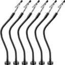 Honoson 6 Pack Magnetic Helping Hands Soldering, Flexible Gooseneck Metal Arms Third Hand Tools for Automobile Electronics Soldering Jewelry, Painting Art Crafts Hobby with Adjustable Alligator Clips