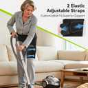 SOLOEVER Hip Brace for Women & Men, Sciatica Pain Relief Devices, Adjustable Compression Wrap Support for Arthritis, Pulled Thigh, Hip Fler Strain, Groin Injury, Hamstring Pull (Black, Left)