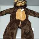 Toddlers Animal Costume Unisex Baby's Warm Halloween Outfits Kids Dress Up Jumpsuits Rompers, 6-12M