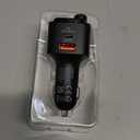 Nulaxy Bluetooth 5.0 FM Transmitter for Car, QC3.0 & USB-C PD 18W Wireless Bluetooth Radio Adapter Music Player Car Kit with Bass Booster, Hands-Free Calls-NX12