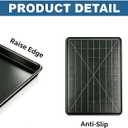 Large Drip Tray 1 Pack Heavy Duty Plastic Oil Drain Pan for Auto Repair, Pet Cage, Garden