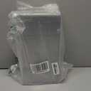 Hudgan 8 PACK Stackable Pantry Organizer Bins (3 sizes) - Clear Fridge Organizers for Kitchen, Freezer, Countertops, Cabinets - Plastic Food Storage Container with Handles for Home and Office (2 XL + 2 M + 4 S)