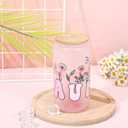 6 Pcs New Year Best Aunt Ever Gifts, Valentine'S Day Birthday Gifts for Aunts from Niece Nephew, Aunts Birthday Gift Aunt Birthday Auntie Gift Ideas Cup Makeup Bag Bracelet Keychain for Women