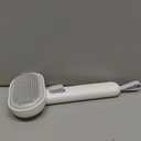 Aumuca Cat Brush for Shedding, Cat Brushes for Indoor Cats, Cat Brush for Long or Short Haired Cats, Cat Grooming Brush Cat Comb for Kitten Rabbit Massage Removes Loose Fur (White)