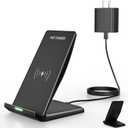 Wireless Charger Stand for Samsung,15W Max Wireless Charging Stand Desk Charging Station Android Desk Charger for Samsung S26/S25 Ultra/S24+/S23/S22/S21 FE,iPhone Air/17e/17 Pro Max/16 Pro/15/14/13/12