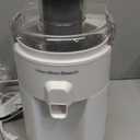Hamilton Beach HealthSmart Juicer Machine, Compact Centrifugal Extractor, 2.4 Feed Chute for Fruits and Vegetables, Easy to Clean, BPA Free, 400W, White (67501)