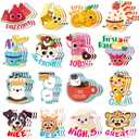 Jetec 300 Pcs Scratch and Sniff Stickers for Kids, 68 Styles Scented Smelly Stickers Scented Teachers Motivational Parents Reward Incentive Bulk Students Classroom Chart School Supplies