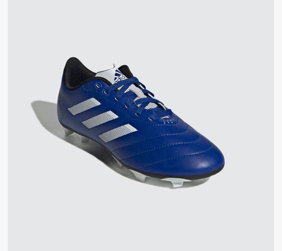adidas Goletto VII Fg J Black/White/Red Soccer Shoes (EE4485) SIZE 1.5