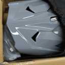 Adult ATV Dirt Bike Helmet with Goggles Gloves & Mask Adjustable Sun Visor Motorcycle Adult Helmet Off-Road Motocross Downhill Moped MX for Unisex-Adult-Gray, XL