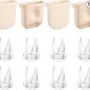 TOVVILD 12PCS Duckbill Valves Silicone Diaphragms Compatible with eufy E10/E20/S1/S1 Pro Replacement Parts, Wearable Breast Pump Accessories