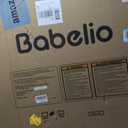 Babelio Removable & No Bottom Bar Baby Gate, 29-43" Hardware Mounted (Drill Needed)| Wide Walk-Thru| Auto-Close Safety Dog/Pet Gate for Stairs & Doorways (Black, 29-43" W, 30" H)